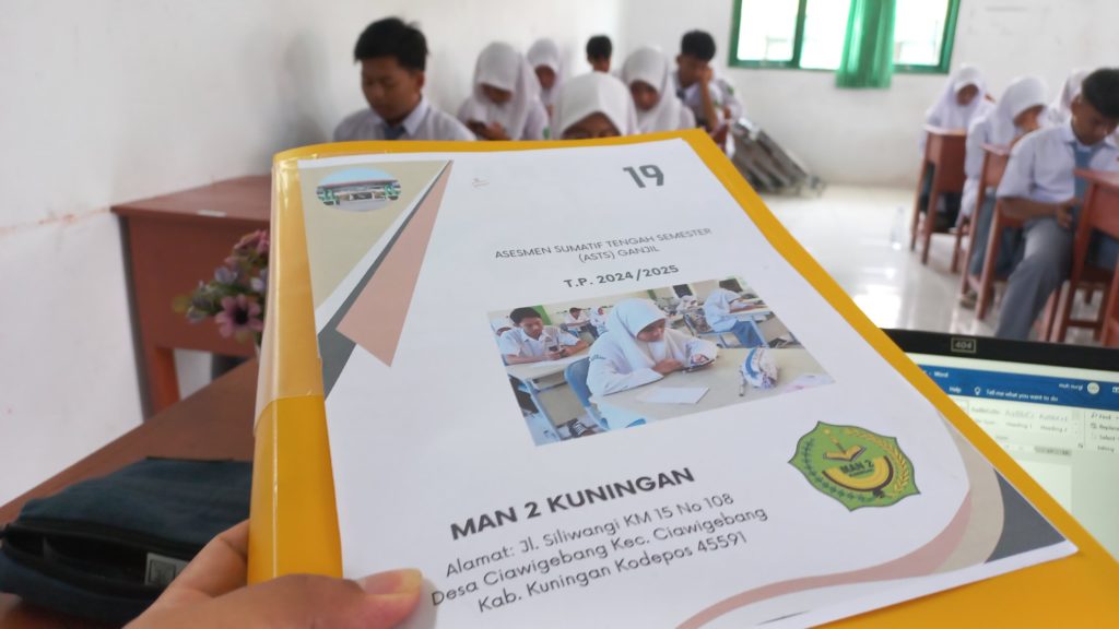 Pelaksanaan Asesmen Sumatif Tengah Semester Online di MAN 2 Kuningan