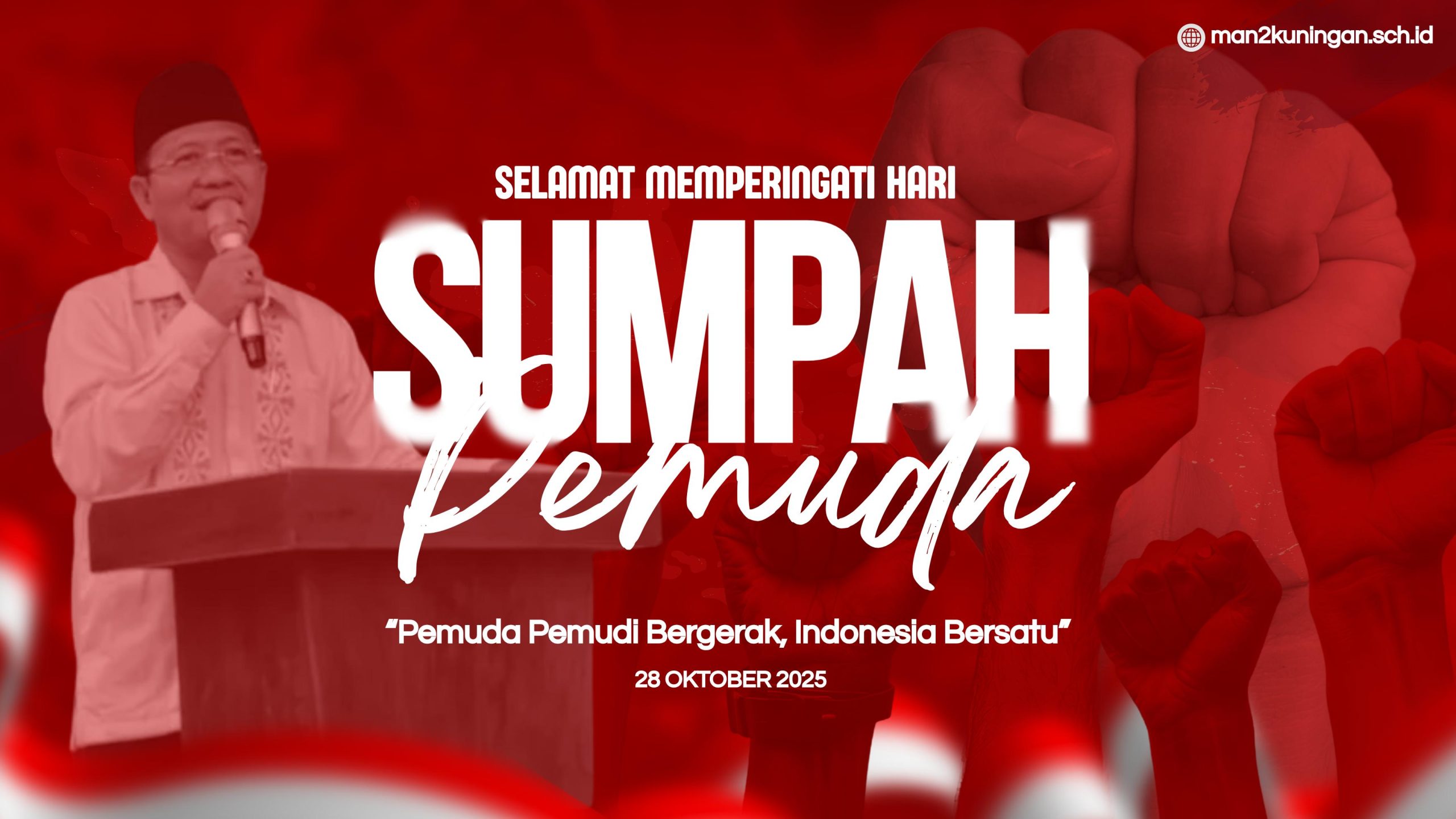 Read more about the article MAN 2 Kuningan Mengucapkan Selamat Memperingati Hari Sumpah Pemuda ke-97 Tahun 2025